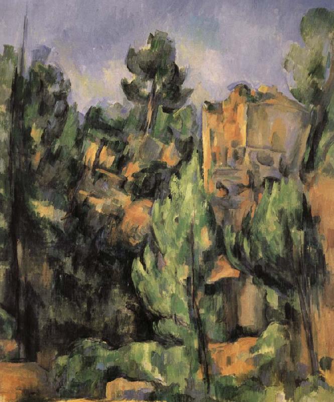 Paul Cezanne landscape rocks 3 Spain oil painting art